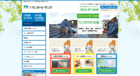 サンヨーヒーテングの評判・口コミ